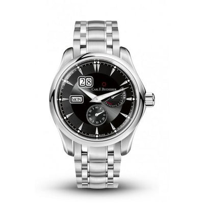 Watch Winder for watch Carl F. Bucherer Manero Manero PowerReserve Stainless Steel / Black / Bracelet