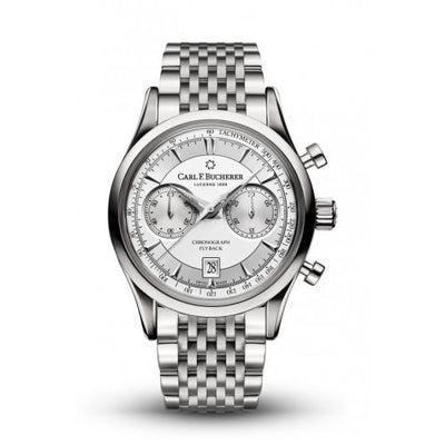 Uhrenbeweger für Uhr Carl F. Bucherer Manero Manero Flyback Stainless Steel / Silver / Bracelet
