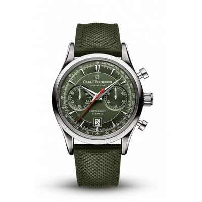 Uhrenbeweger für Uhr Carl F. Bucherer Manero Manero Flyback Stainless Steel / Green