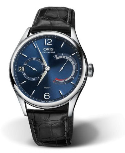 Watch Winder for watch Oris Artelier Artelier Calibre 111 Stainless Steel / Blue