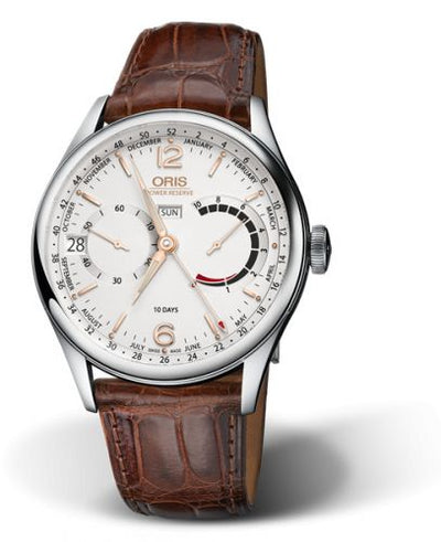 Watch Winder for watch Oris Artelier Artelier Calibre 113 Stainless Steel / Silver