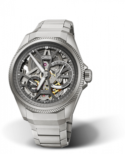 Watch Winder for watch Oris ProPilot X Big Crown ProPilot X Calibre 115 Titanium / Skeleton / Bracelet