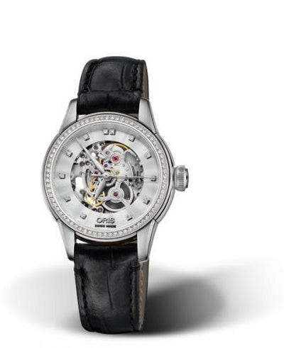 Watch Winder for watch Oris Artelier Artelier Skeleton 31 Diamonds Stainless Steel - Diamond