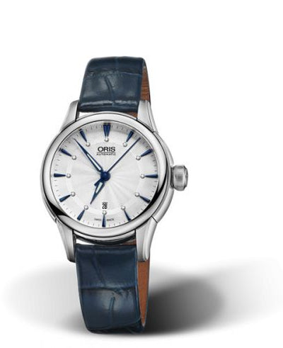 Watch Winder for watch Oris Artelier Artelier Date Diamonds 31 Stainless Steel / Silver