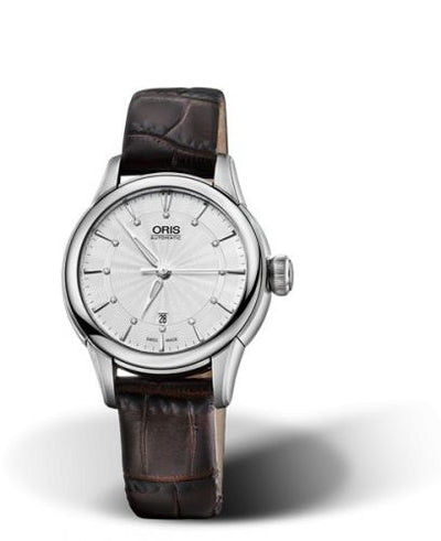 Watch Winder for watch Oris Artelier Artelier Date Diamonds 31 Stainless Steel / Silver