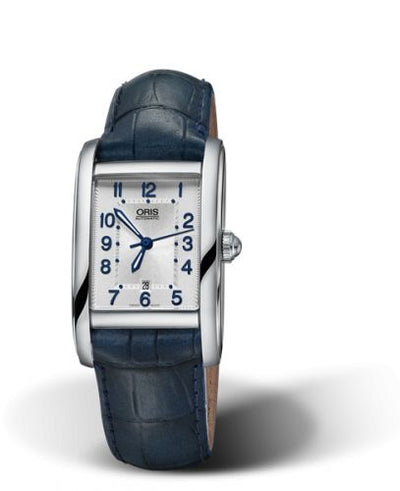 Watch Winder for watch Oris Rectangular Rectangular Date 25 Stainless Steel / Silver - Arabic