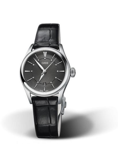 Watch Winder for watch Oris Artelier Artelier Date Diamonds 28 Stainless Steel / Grey