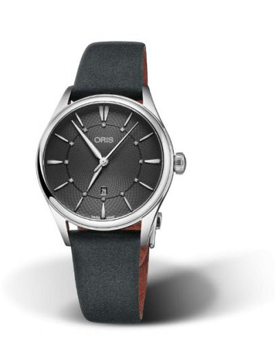 Watch Winder for watch Oris Artelier Artelier Date Diamonds 33 Stainless Steel / Grey