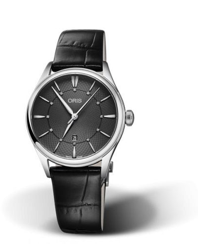 Watch Winder for watch Oris Artelier Artelier Date Diamonds 33 Stainless Steel / Grey