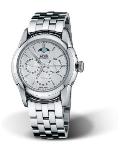 Watch Winder for watch Oris Artelier Artelier Complication 40.5 Stainless Steel / Silver / Bracelet