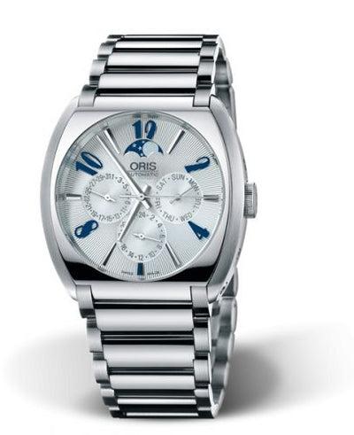 Watch Winder for watch Oris Frank Sinatra Frank Sinatra Complication Stainless Steel / Silver / Bracelet