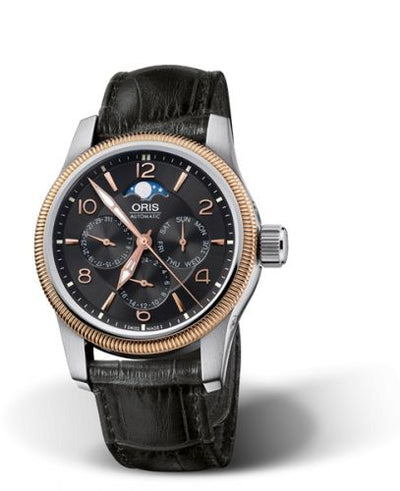 Watch Winder for watch Oris Big Crown Big Crown Complication Stainless Steel - Rose Gold / Black