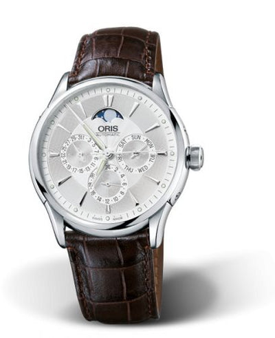 Watch Winder for watch Oris Artelier Artelier Complication 40 Stainless Steel / Silver