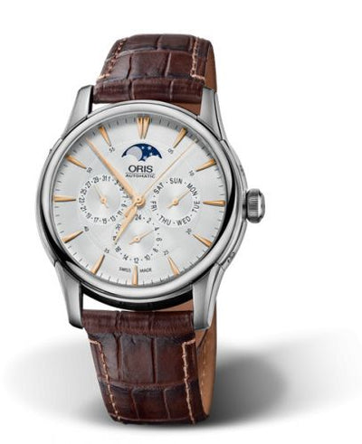 Watch Winder for watch Oris Artelier Artelier Complication 40.5 Stainless Steel / Silver