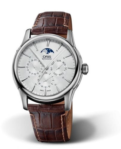 Watch Winder for watch Oris Artelier Artelier Complication 40.5 Stainless Steel / Silver