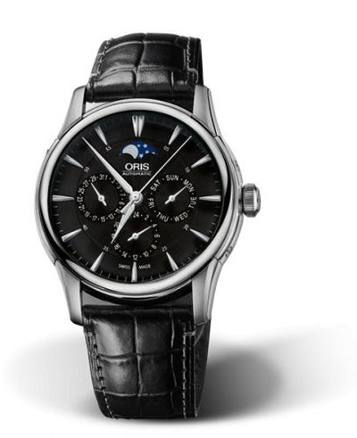 Watch Winder for watch Oris Artelier Artelier Complication 40.5 Stainless Steel / Black