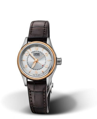 Watch Winder for watch Oris Big Crown Big Crown Pointer Date 29 Stainless Steel - Rose Gold / Silver