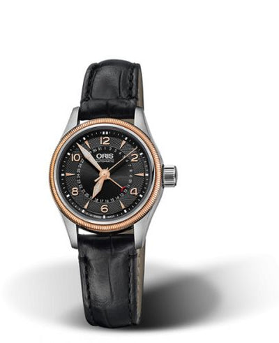 Watch Winder for watch Oris Big Crown Big Crown Pointer Date 29 Stainless Steel - Rose Gold / Black