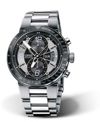 Watch Winder for watch Oris Williams WilliamsF1 Team Chronograph 45 Stainless Steel / Silver / Bracelet