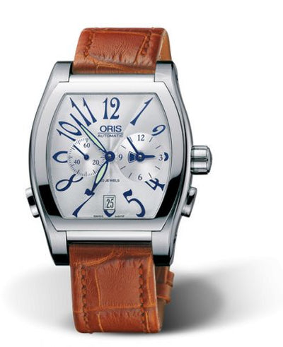 Watch Winder for watch Oris Tonneau Tonneau Worldtimer Stainless Steel / Silver