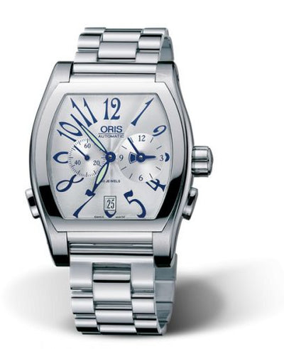 Watch Winder for watch Oris Tonneau Tonneau Worldtimer Stainless Steel / Silver / Bracelet