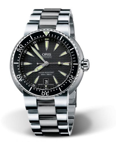 Watch Winder for watch Oris Divers Divers Date Stainless Steel / Black / Bracelet