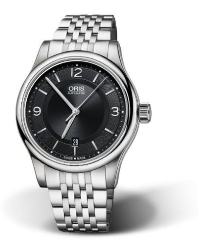 Watch Winder for watch Oris Classic Classic Date 42 Stainless Steel / Black / Bracelet