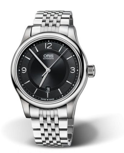 Watch Winder for watch Oris Classic Classic Date 42 Stainless Steel / Black / Bracelet