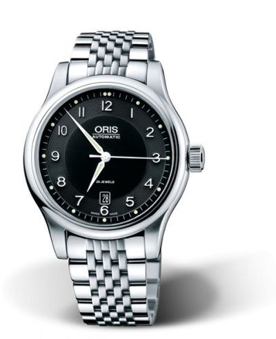 Watch Winder for watch Oris Classic Classic Date 42 Stainless Steel / Black / Bracelet