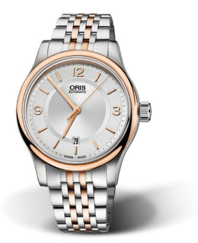 Watch Winder for watch Oris Classic Classic Date 42 Stainless Steel - Rose Gold / Silver / Bracelet