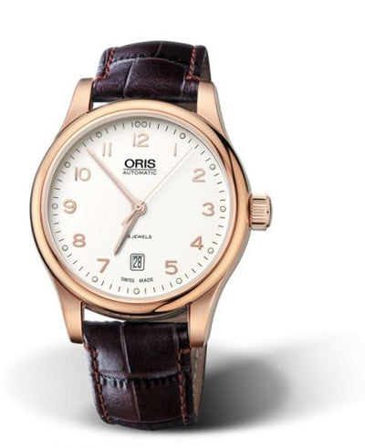Watch Winder for watch Oris Classic Classic Date 42 Rose Gold / Silver