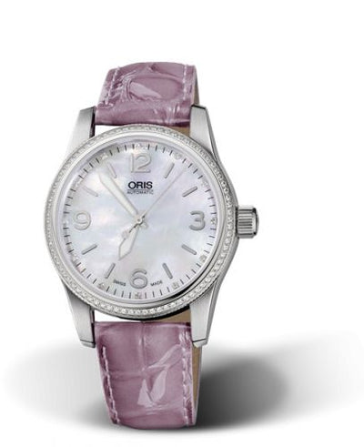 Watch Winder for watch Oris Big Crown Big Crown Diamonds 38 Stainless Steel - Diamond / MOP