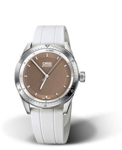 Watch Winder for watch Oris Artix GT Artix GT Date Stainless Steel / Brown / Rubber