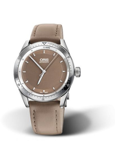 Watch Winder for watch Oris Artix GT Artix GT Date Stainless Steel / Brown