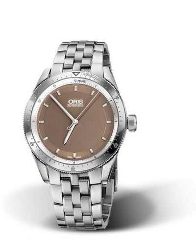 Watch Winder for watch Oris Artix GT Artix GT Date Stainless Steel / Brown / Bracelet