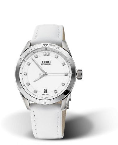 Watch Winder for watch Oris Artix GT Artix GT Date Stainless Steel / White - Diamond