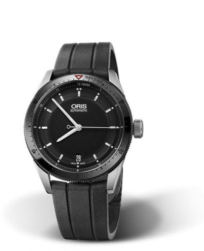 Watch Winder for watch Oris Artix GT Artix GT Date Stainless Steel - Ceramic / Black / Rubber