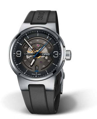 Watch Winder for watch Oris Williams Williams Engine Date 42 Stainless Steel / Rubber