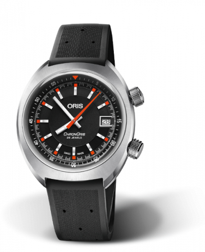 Watch Winder for watch Oris Chronoris Chronoris Date / Black / Rubber