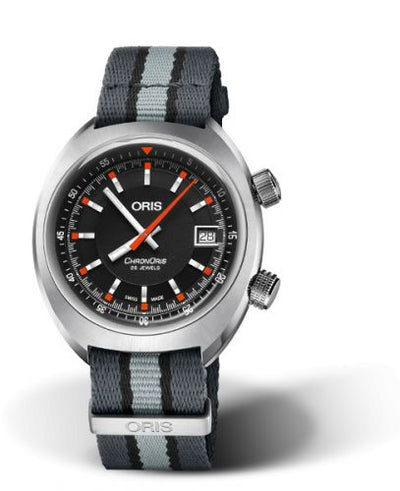 Watch Winder for watch Oris Chronoris Chronoris Date / Black / NATO