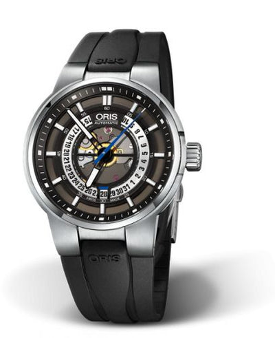 Watch Winder for watch Oris Williams Williams Engine Date 42 Stainless Steel / Rubber