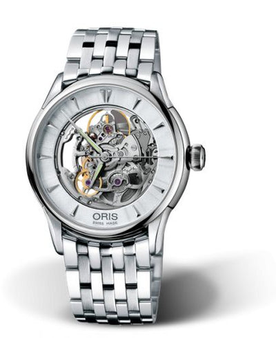 Watch Winder for watch Oris Artelier Artelier Skeleton 40 Stainless Steel / Bracelet
