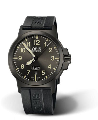 Watch Winder for watch Oris BC3 BC3 Advanced Day Date DLC / Grey / Rubber