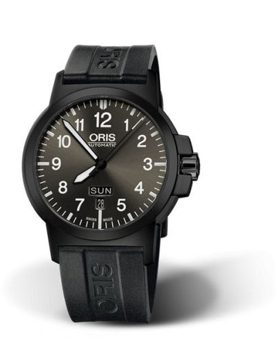 Watch Winder for watch Oris BC3 BC3 Advanced Day Date DLC / Black / Fabric