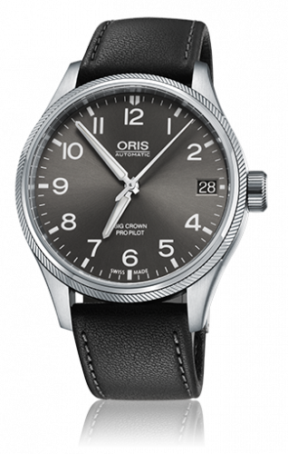 Watch Winder for watch Oris ProPilot Big Crown ProPilot Big Date Stainless Steel / Grey