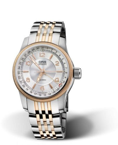 Watch Winder for watch Oris Big Crown Big Crown Pointer Date 40 Stainless Steel - Rose Gold / Silver / Bracelet