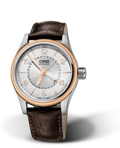 Watch Winder for watch Oris Big Crown Big Crown Pointer Date 40 Stainless Steel - Rose Gold / Silver