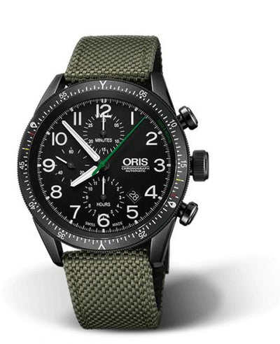 Watch Winder for watch Oris ProPilot Big Crown ProPilot Chronograph Stainless Steel / Grey / Bracelet