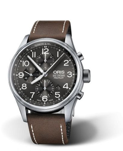 Watch Winder for watch Oris ProPilot Big Crown ProPilot Chronograph Stainless Steel / Grey