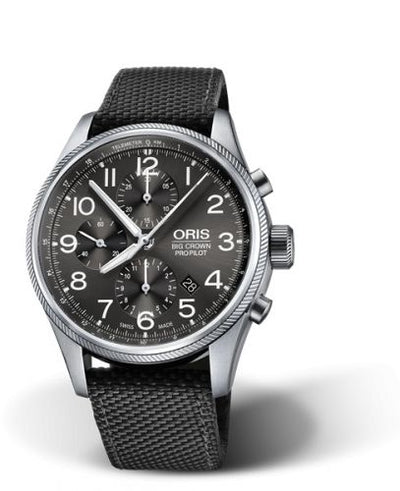 Watch Winder for watch Oris ProPilot Big Crown ProPilot Chronograph Stainless Steel / Grey